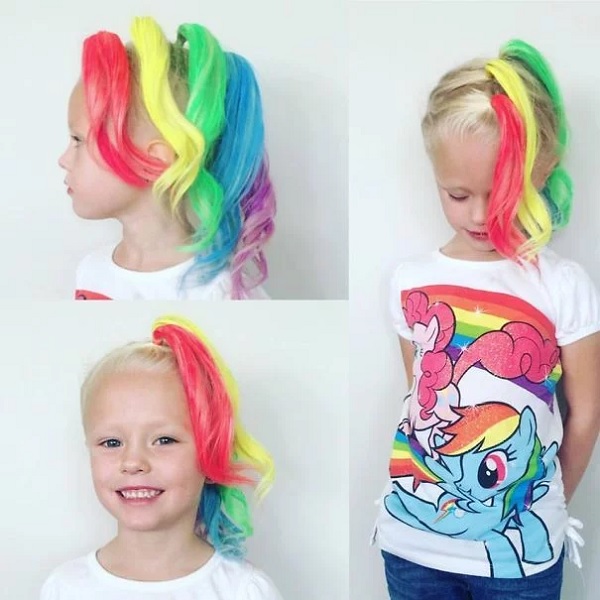 colorful 9 10 year old girl hairstyles