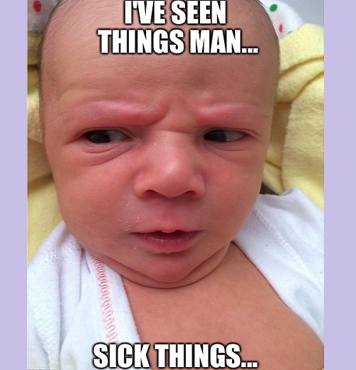 mad baby meme