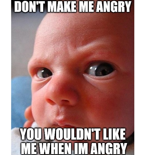 40 Hilarious Angry Baby Memes For 2022 Child Insider