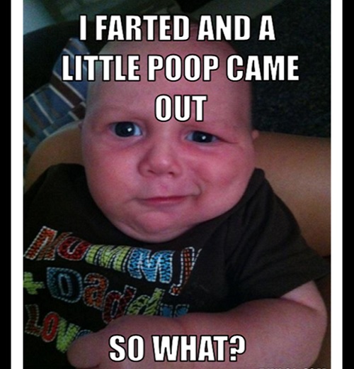 baby pooping memes