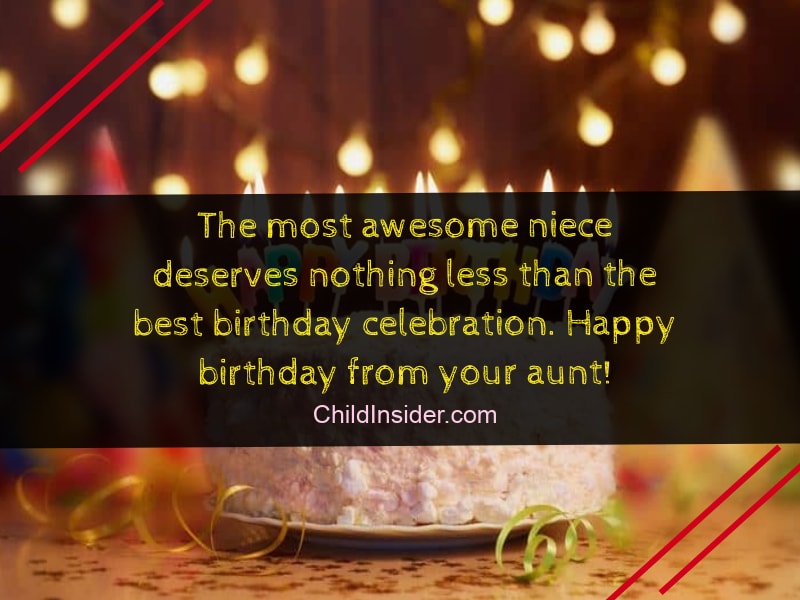 25 Cute Funny Birthday Wishes For Niece Quotes With Images