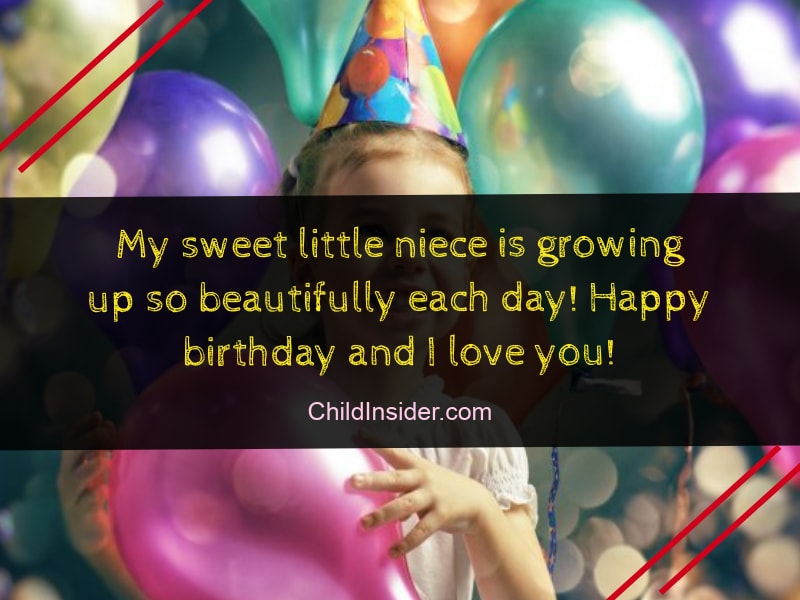 25 Cute Funny Birthday Wishes For Niece Quotes With Images