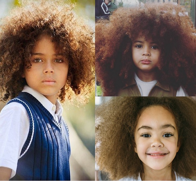 long afro for little boys