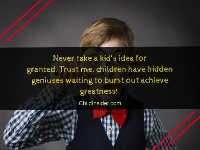 kid's quote