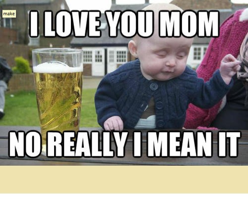 Cute drunk baby memes