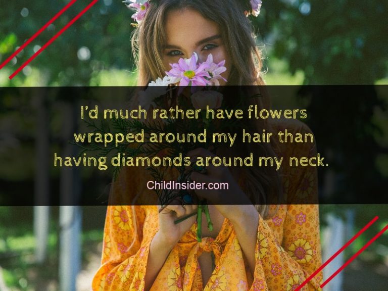 50 Flower Child Quotes to Celebrate Mother Nature with Child Insider
