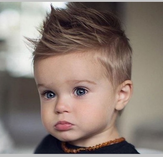 Image of Faux hawk toddler boy