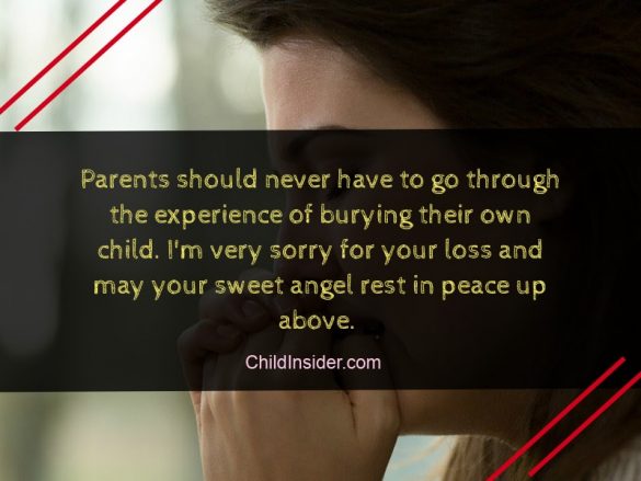 45 Best Quotes About Loss of A Child to Show Sympathy – Child Insider