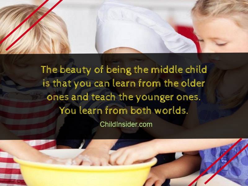 learn quotes for middle child