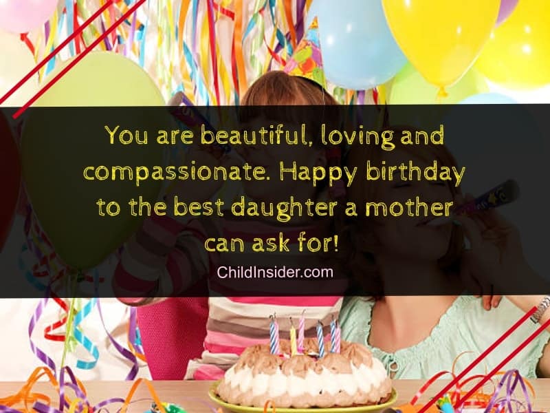 60 Emotional Birthday Wishes for Daughter As A Mom