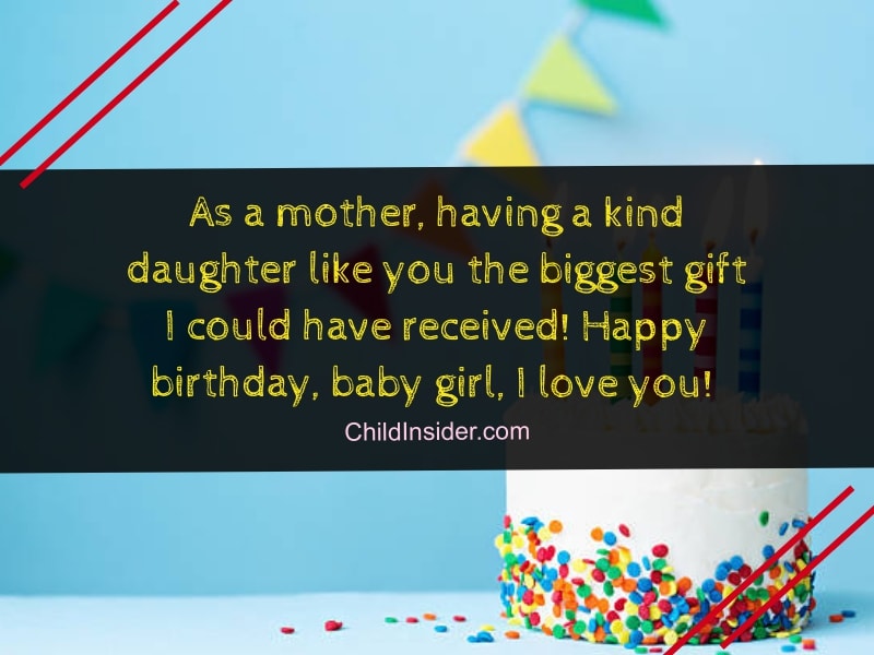 birthday message for daughter from mother 8