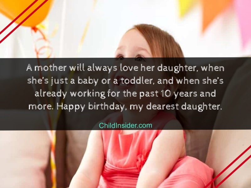 birthday messages for daughter from mother 