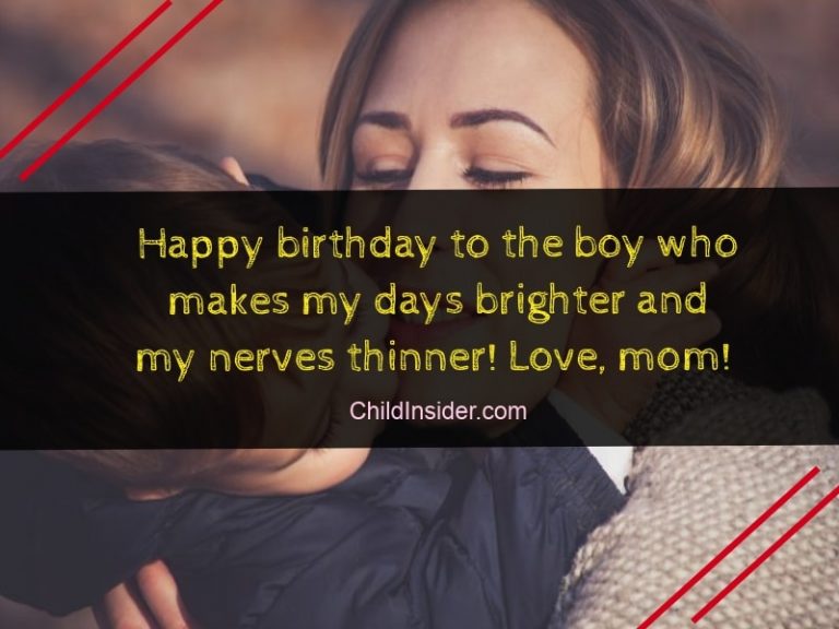 50 Best Birthday Quotes & Wishes for Son from Mother Child Insider