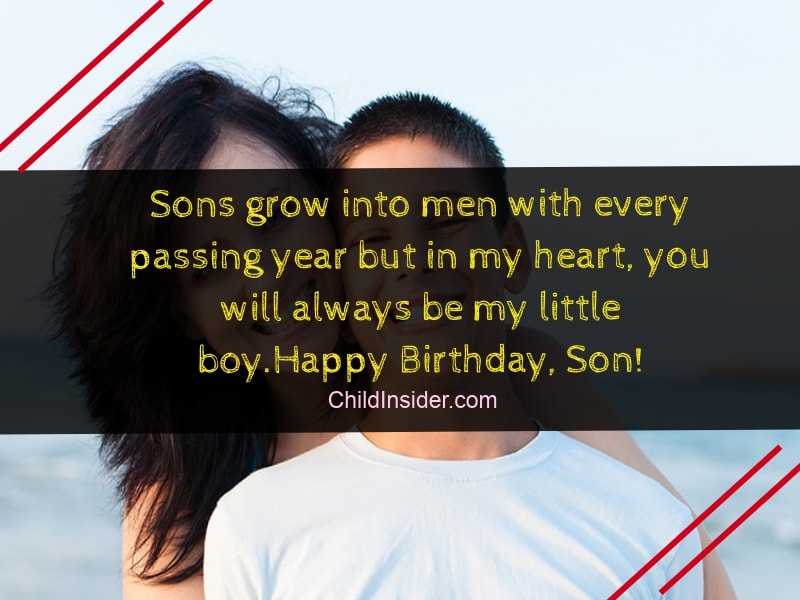 50 Best Birthday Quotes Wishes For Son From Mother Child Insider