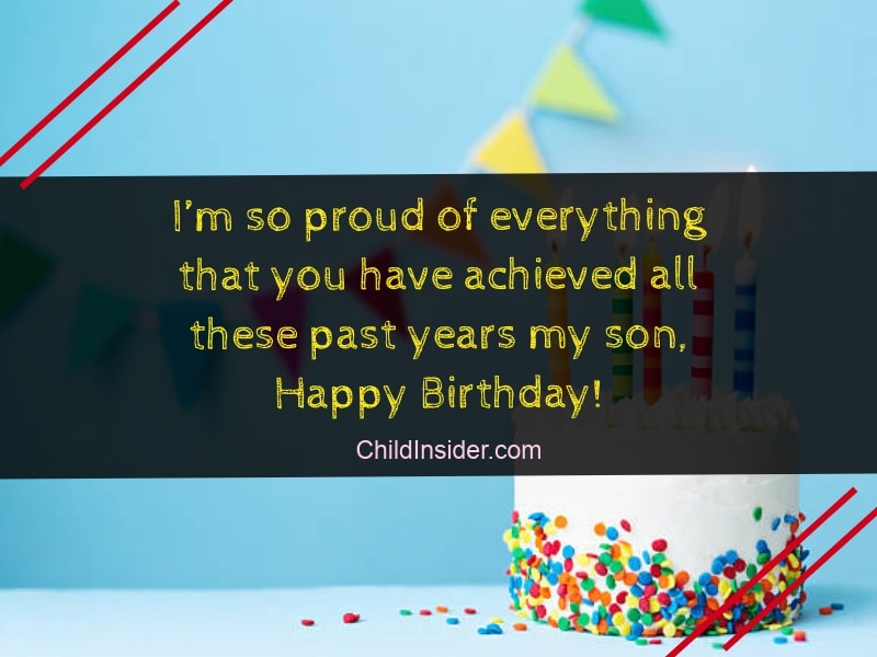 50 Best Birthday Quotes Wishes For Son From Mother Child Insider