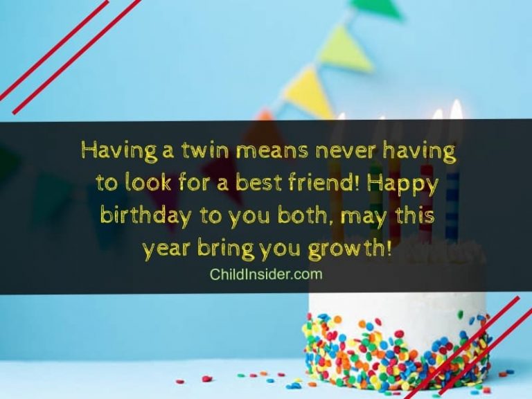 60 Amazing Birthday Wishes for Twins on Their Special Day – Child Insider