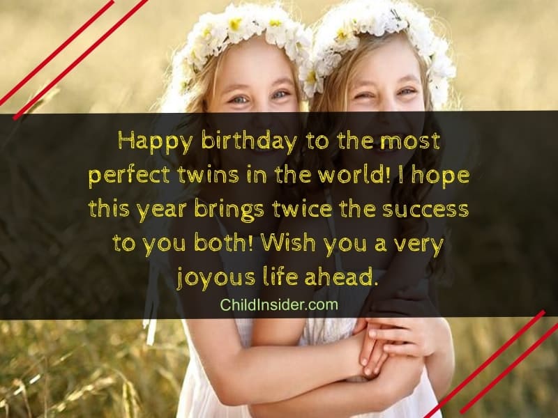 amazing birthday wishes for twins