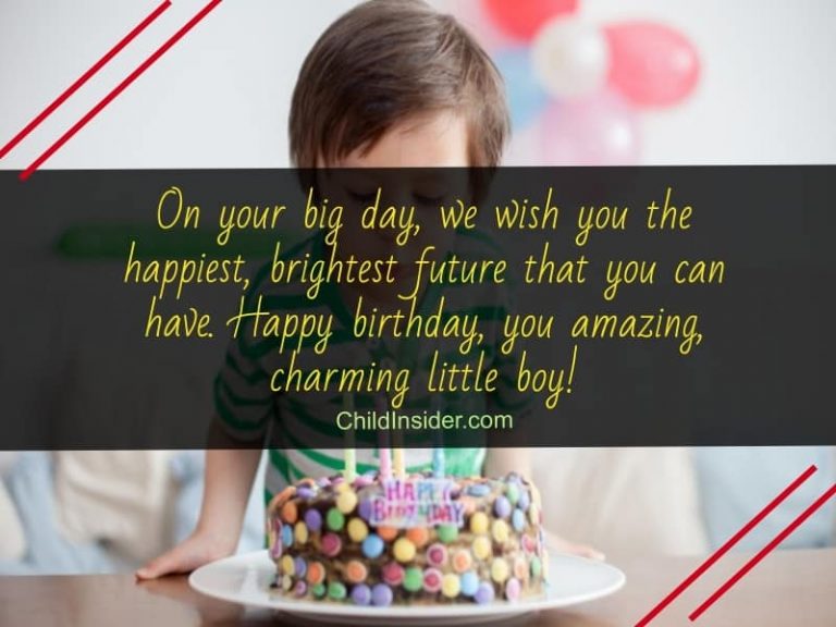 60 Best Happy Birthday Wishes for Little Boys [November. 2024 ]