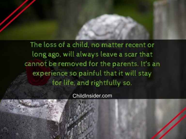 45 Best Quotes About Loss of A Child to Show Sympathy – Child Insider