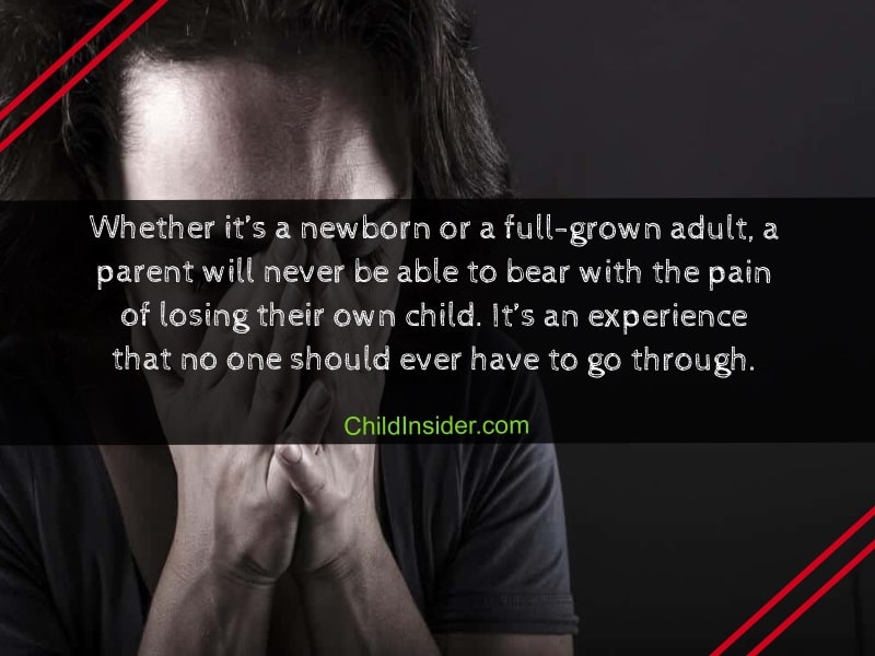 emotional quotes about loss of child