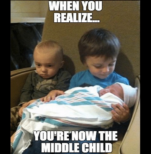 funny middle child memes
