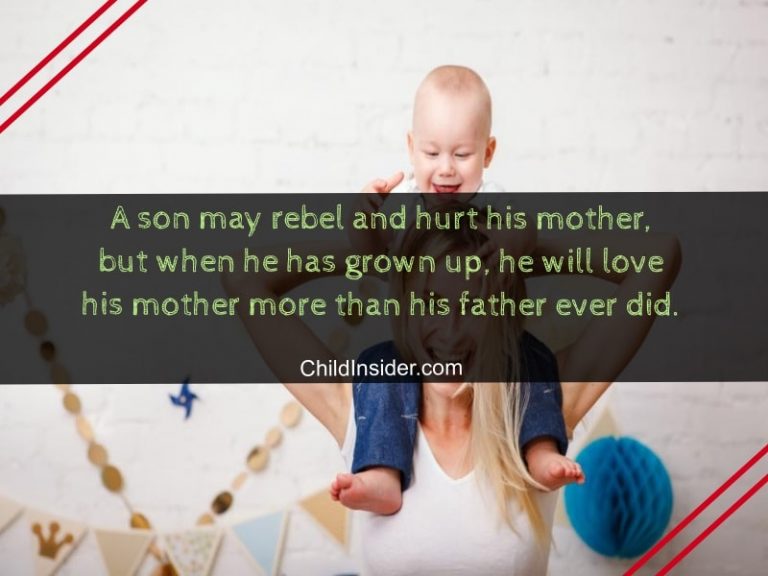 20 Best Mother and Son Bonding Quotes With Images – Child Insider