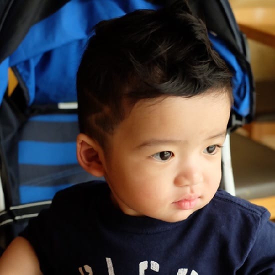 quiff haircut for toddler boy