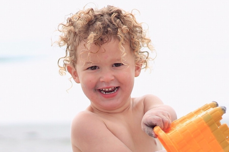 curly haircut for toddler boys