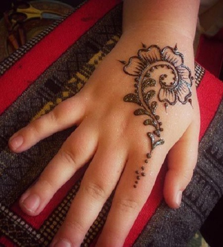 Cute Henna Designs For Kids