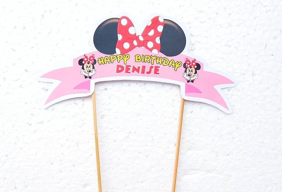 minnie mouse printable banner