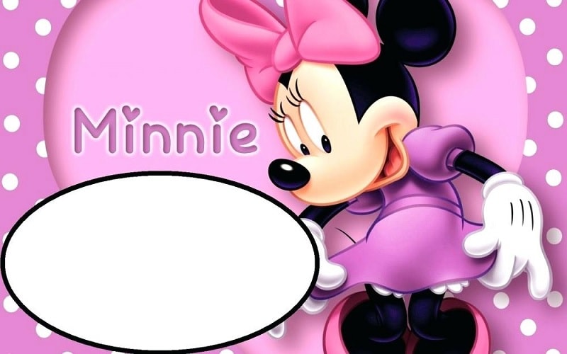 cute baby minnie mouse printable