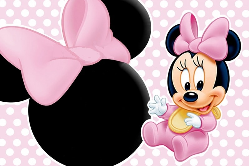 baby minnie mouse cut out template