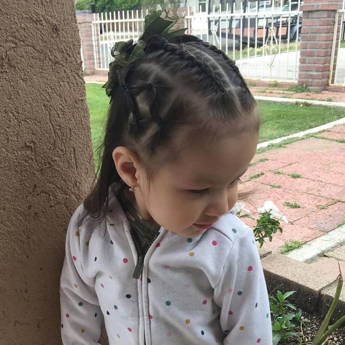 40 Easy Natural Hairstyles For 1YearOld Baby Girls  Coils and Glory