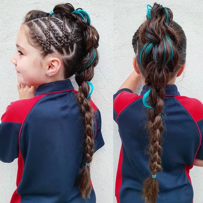 5 Simple  Easy Braid Styles Tutorials for Little Girls  Voice of Hair