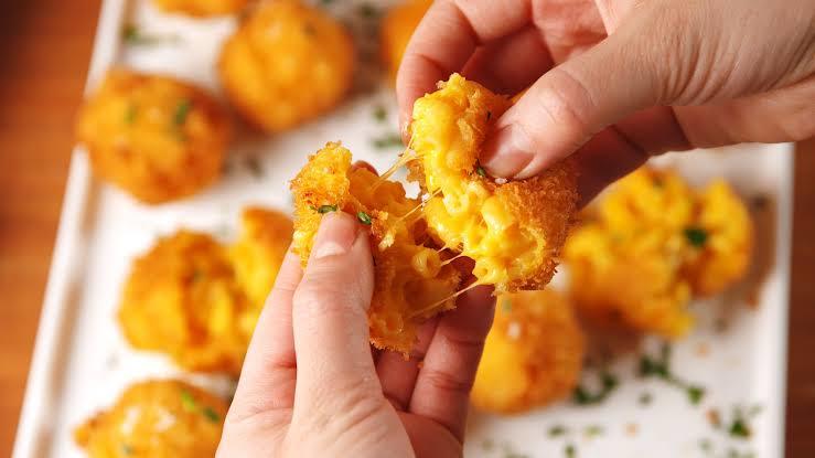 mac and cheese bombs for kids birthday party