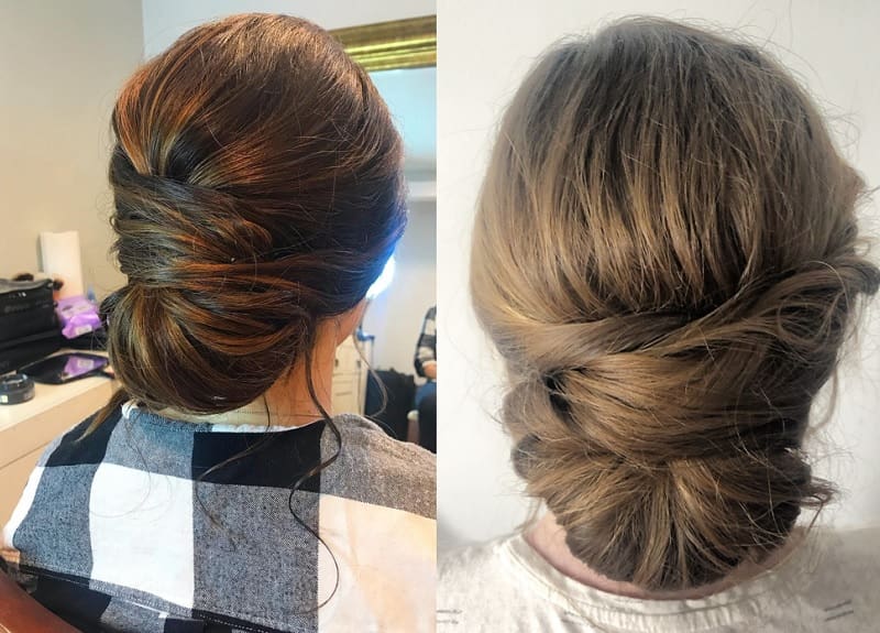 messy bun styles for girls