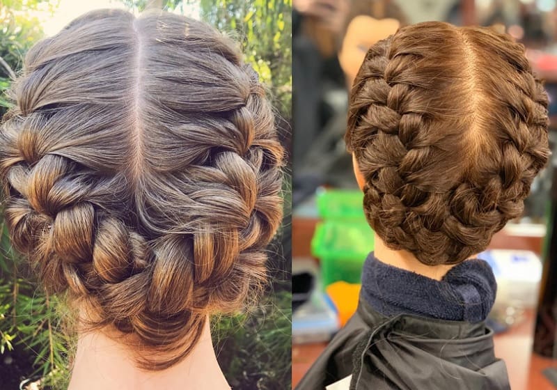 braided crown hairstyles for girls