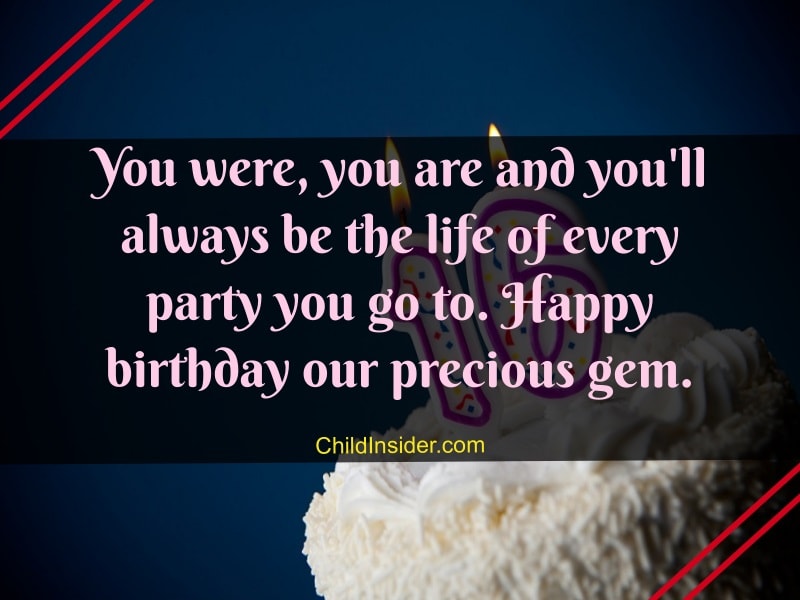 16th Birthday Wishes Messages For Sweet Sixteen Wishesmsg