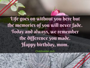 81 Heartfelt Happy Birthday Mom in Heaven Quotes