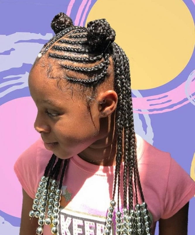 10 Most Gorgeous Bun Hairstyles For Little Black Girls