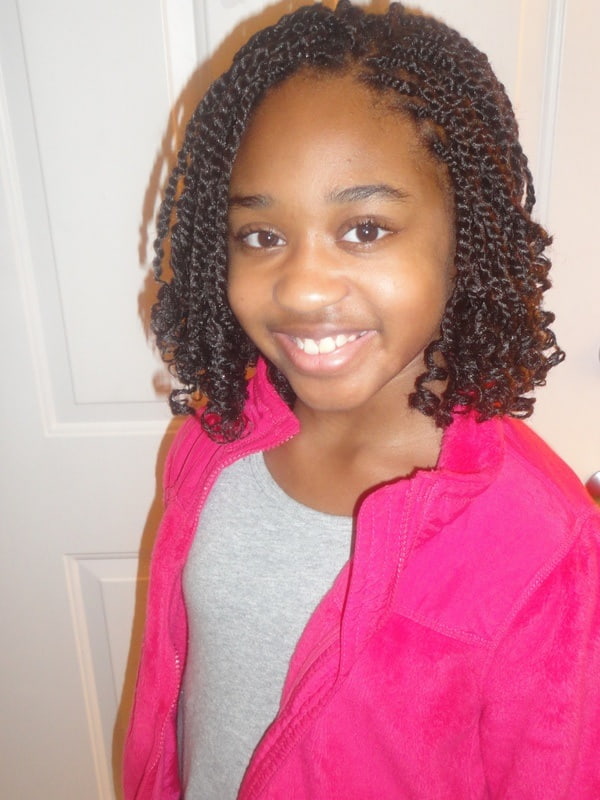 little black girl with bob haircut