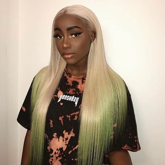 Weave Hairstyles With Blonde Tips