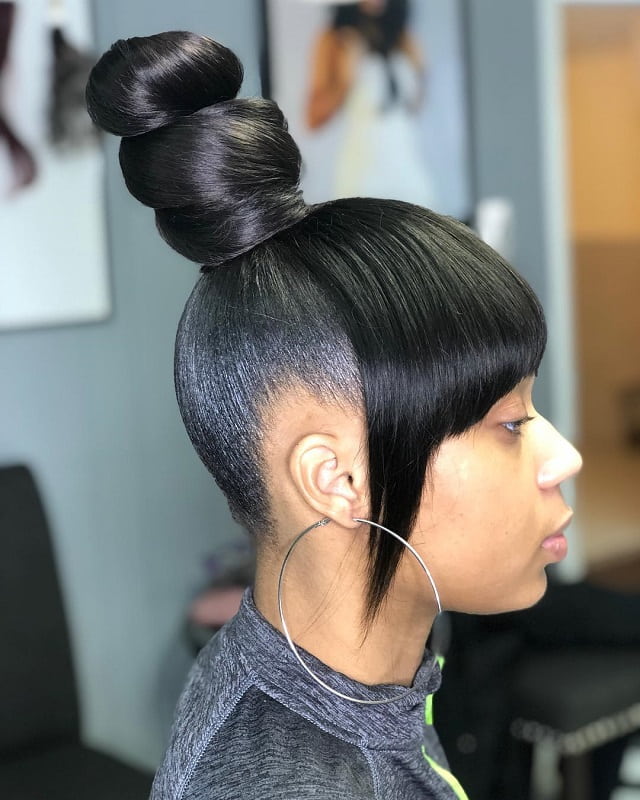 Baby Cut Hairstyle for Teenage Girl