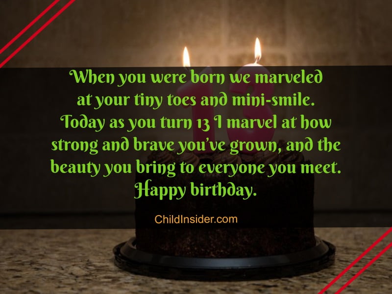 Happy 13th Birthday Daughter Quotes