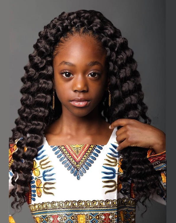 11 Amazing Hairstyles For Little Black Girls With Curly Hair 