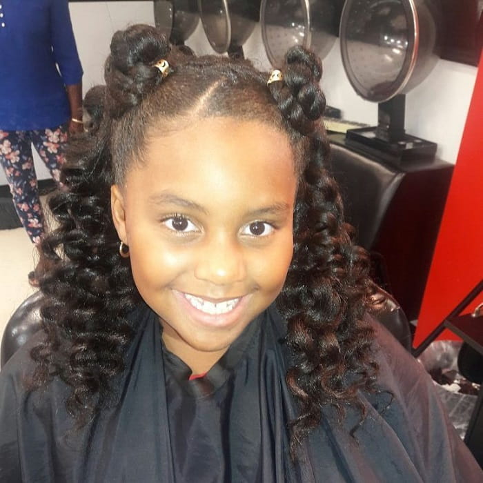 11 Amazing Hairstyles For Little Black Girls With Curly Hair