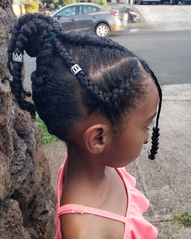 15 Of The Cutest Ponytail Hairstyles For Little Black Girls