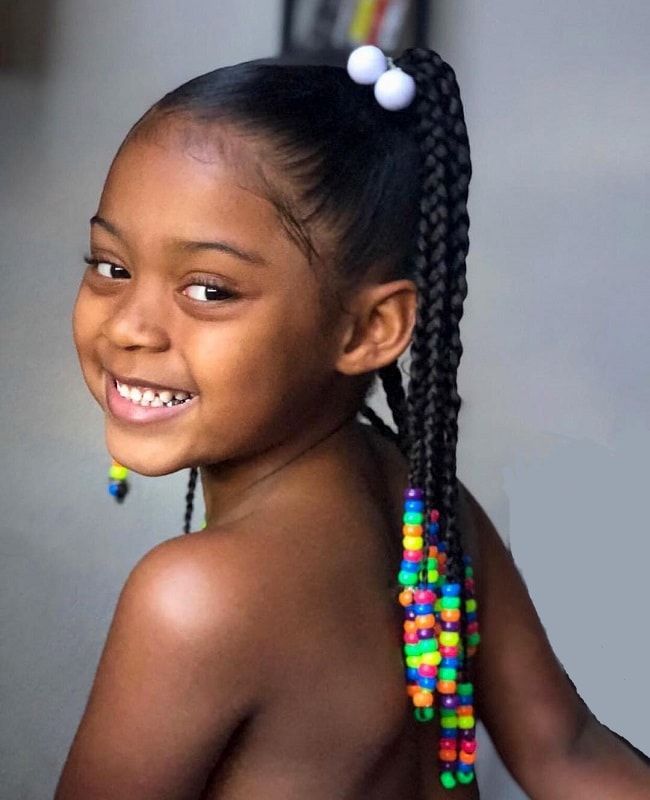 15 of The Cutest Ponytail Hairstyles for Little Black Girls 