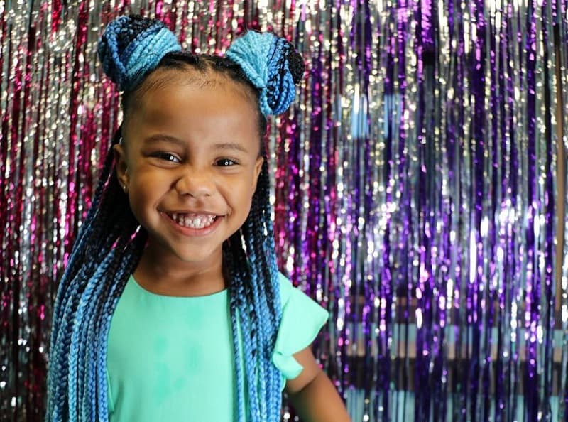 15 Lovely Box Braids Hairstyles For Little Girls To Rock