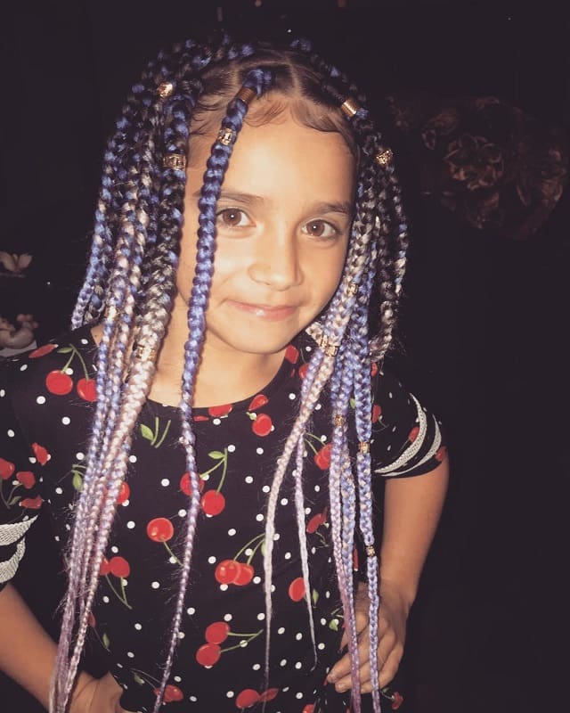 15 Lovely Box Braids Hairstyles For Little Girls To Rock